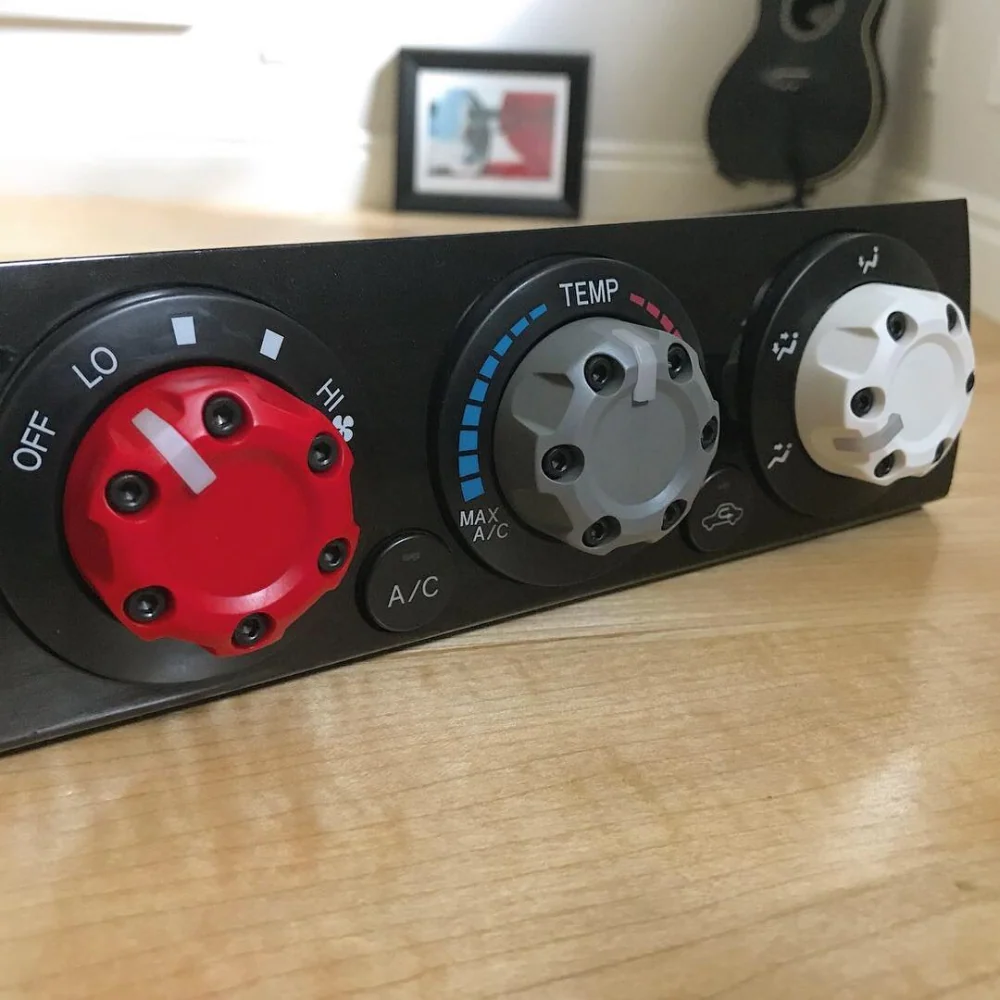 AJT Design 1-Pack 4X4 / Climate Knobs for Tacoma (2005-2015) - Image 12