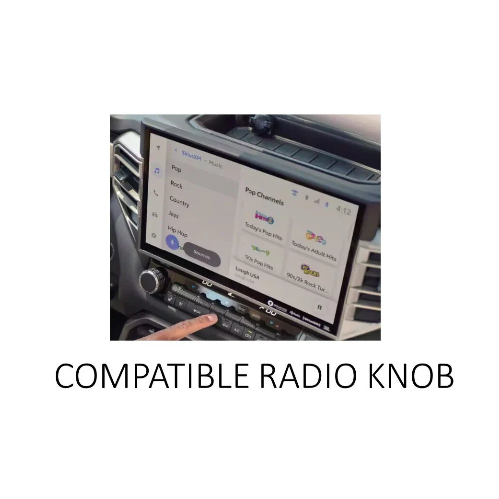 AJT Design V2 Radio Knob for 4Runner (2025-2026) - Image 3