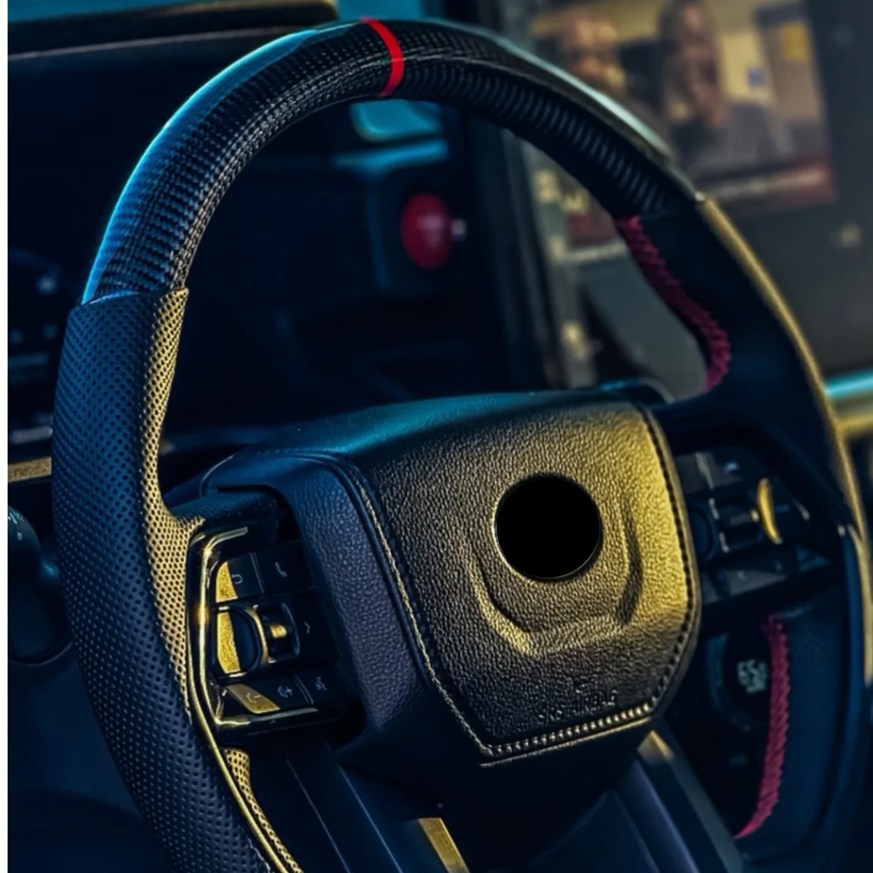 Aspire Carbon Fiber Steering Wheel for Tacoma (2024-2025) /Tundra (2022-2025) - Image 3