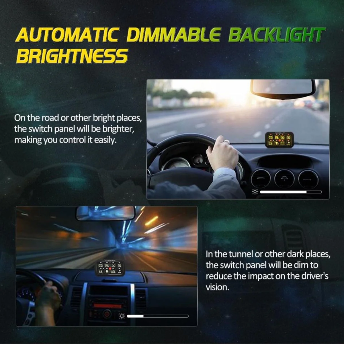 Auxbeam RGB 8 Gang Switch Control Panel with Bluetooth Control - Image 15