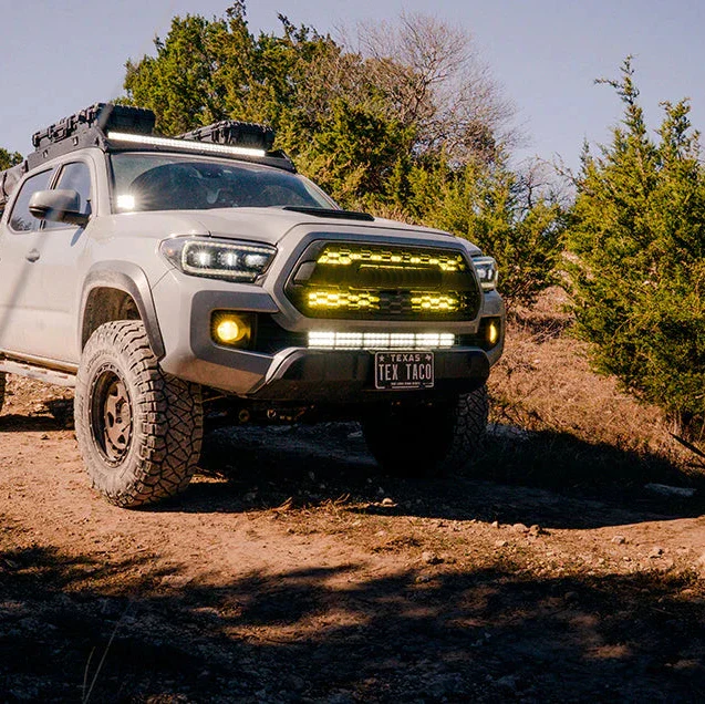 Cali Raised 32" Upper Grille Hidden LED Light Bar Kit for Tacoma (2016-2023) - Image 6