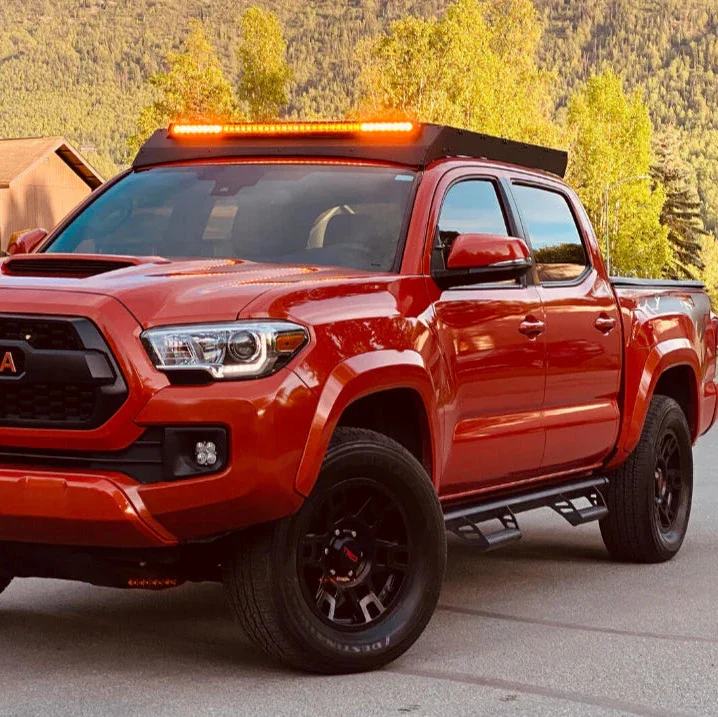 Cali Raised Light Bar Mounts For Economy Roof Rack - Image 3