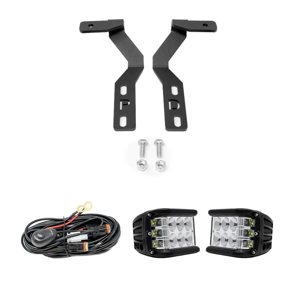 Cali Raised Low Profile Ditch Light Brackets Kit for 4Runner (2003-2009) - Image 11