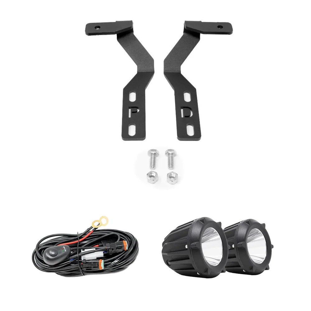 Cali Raised Low Profile Ditch Light Brackets Kit for 4Runner (2003-2009) - Image 5