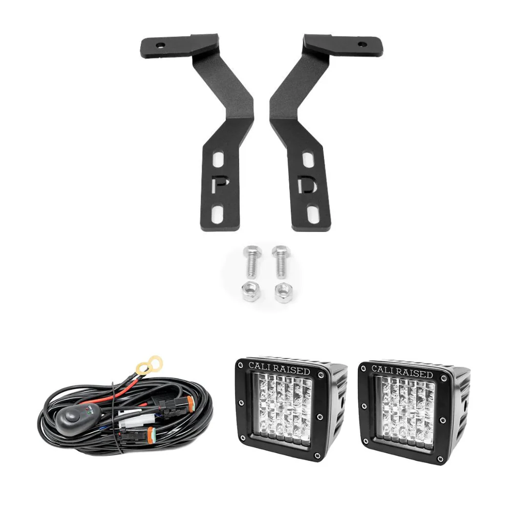 Cali Raised Low Profile Ditch Light Brackets Kit for 4Runner (2003-2009) - Image 8