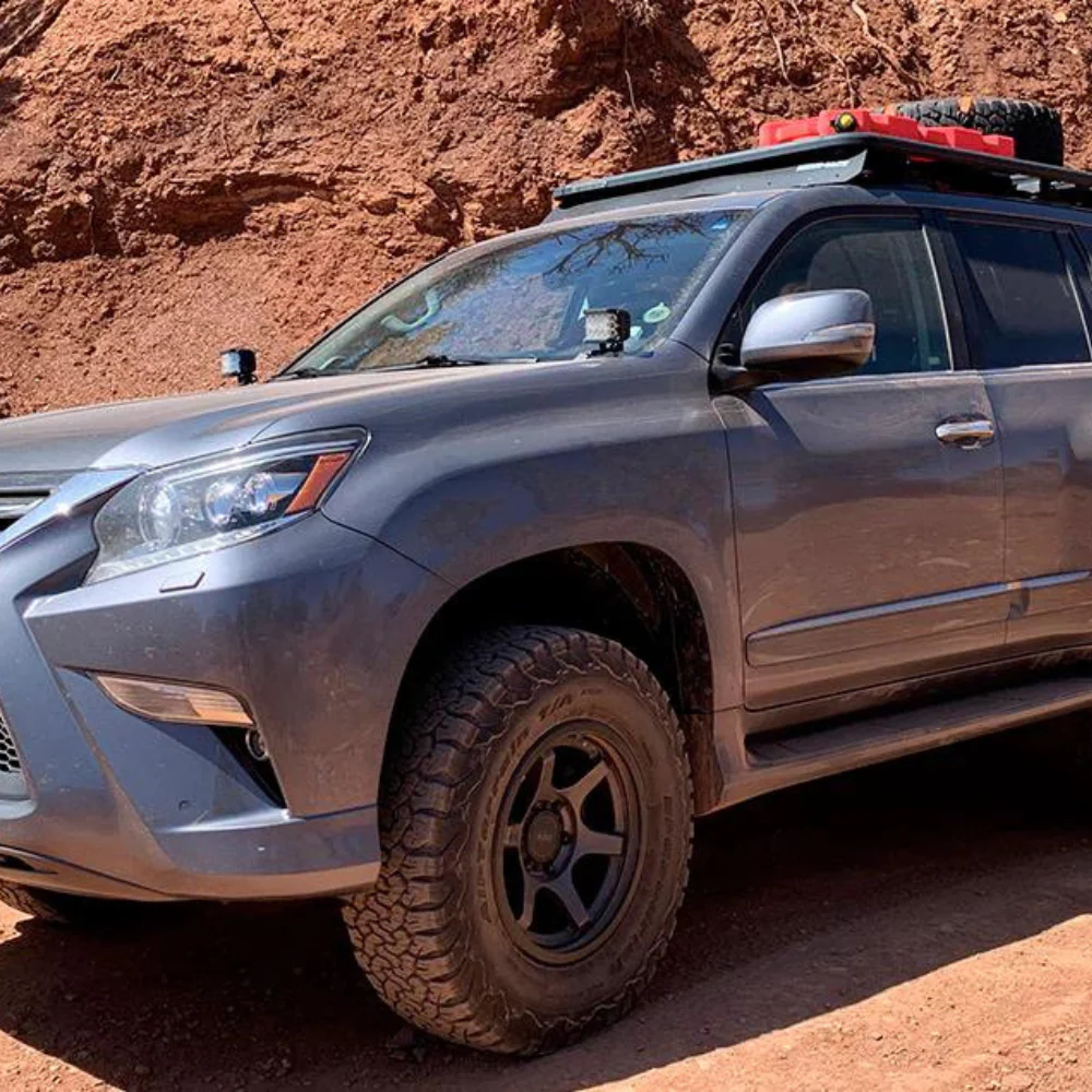 Cali Raised Low Profile Ditch Light Brackets Kit for Lexus GX 460 (2010-2022) - Image 10