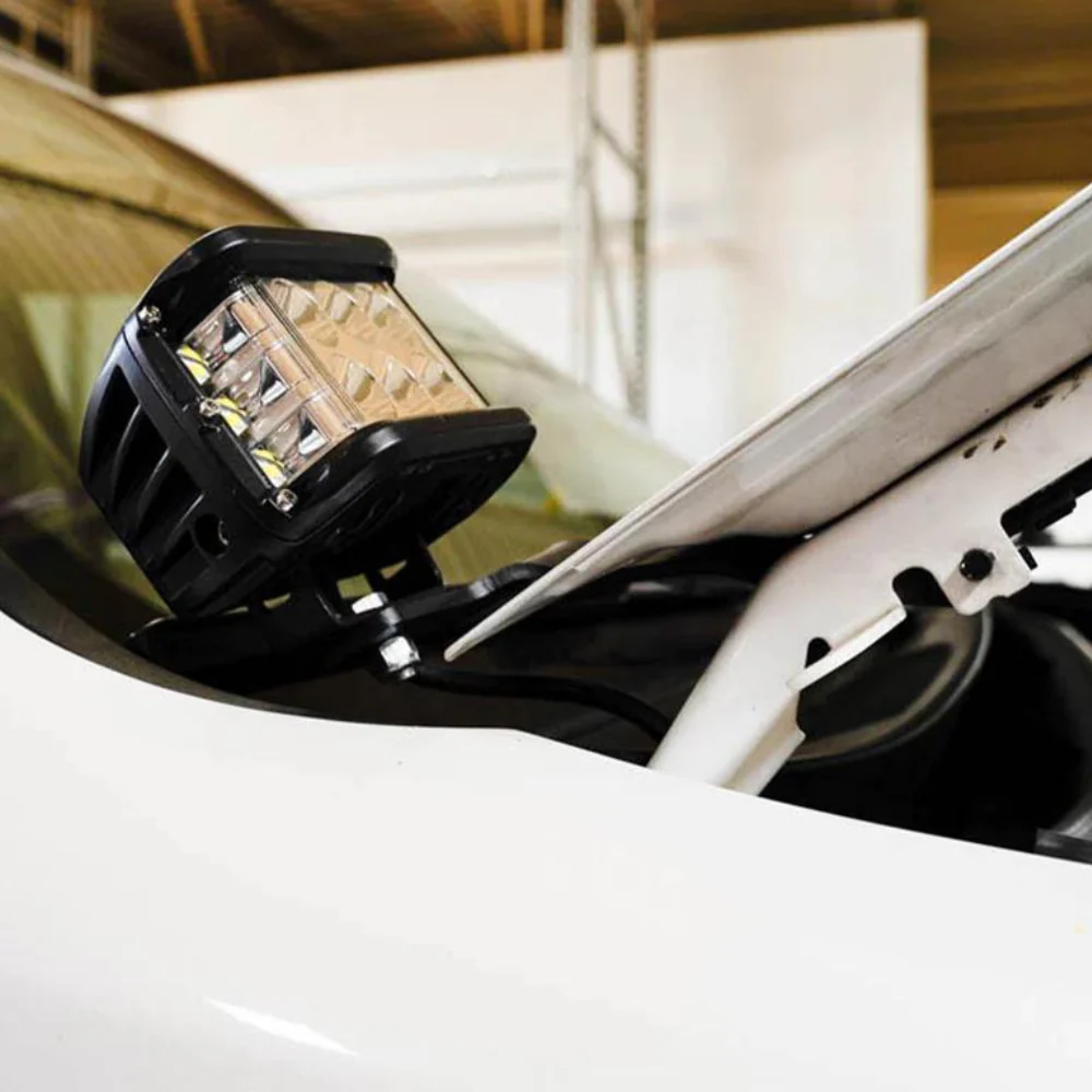 Cali Raised Low Profile Ditch Light Brackets Kit for Lexus GX 460 (2010-2022) - Image 13