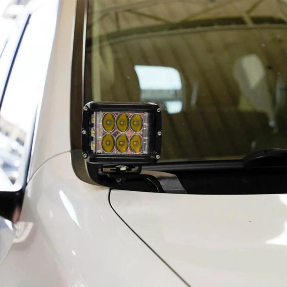 Cali Raised Low Profile Ditch Light Brackets Kit for Lexus GX 460 (2010-2022) - Image 17