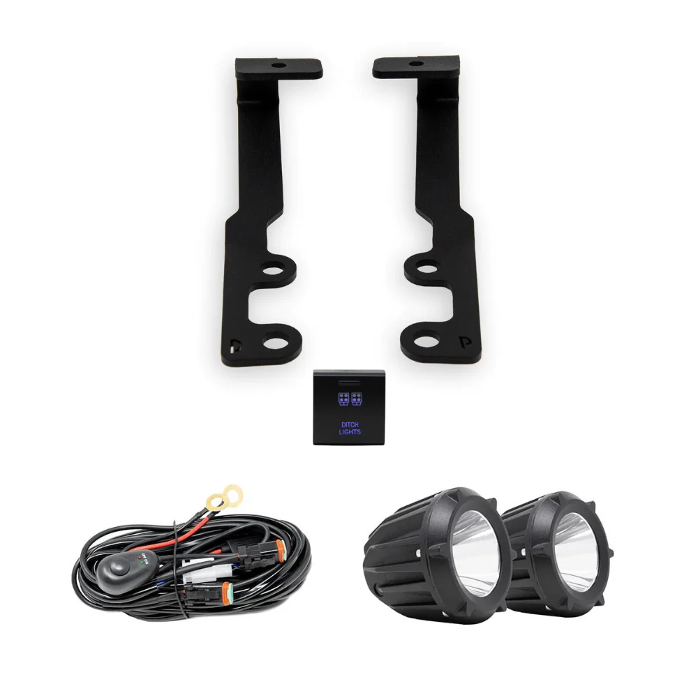 Cali Raised Low Profile Ditch Light Kit for Tacoma (2024-2025) - Image 6
