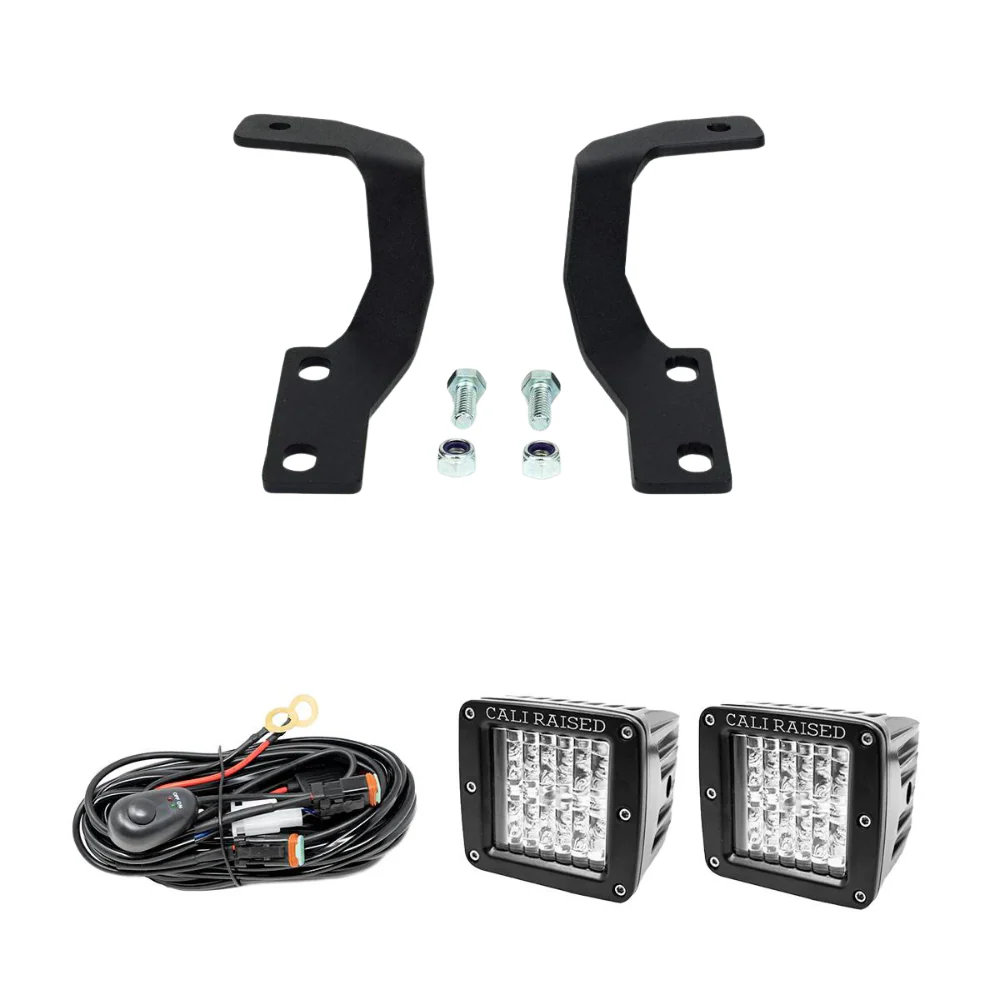 Cali Raised Low Profile LED Ditch Light Brackets Kit for 4Runner (2010-2024) - Image 17