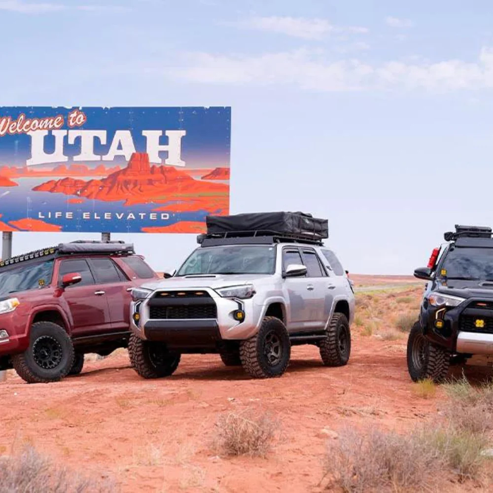 Cali Raised Low Profile LED Ditch Light Brackets Kit for 4Runner (2010-2024) - Image 7