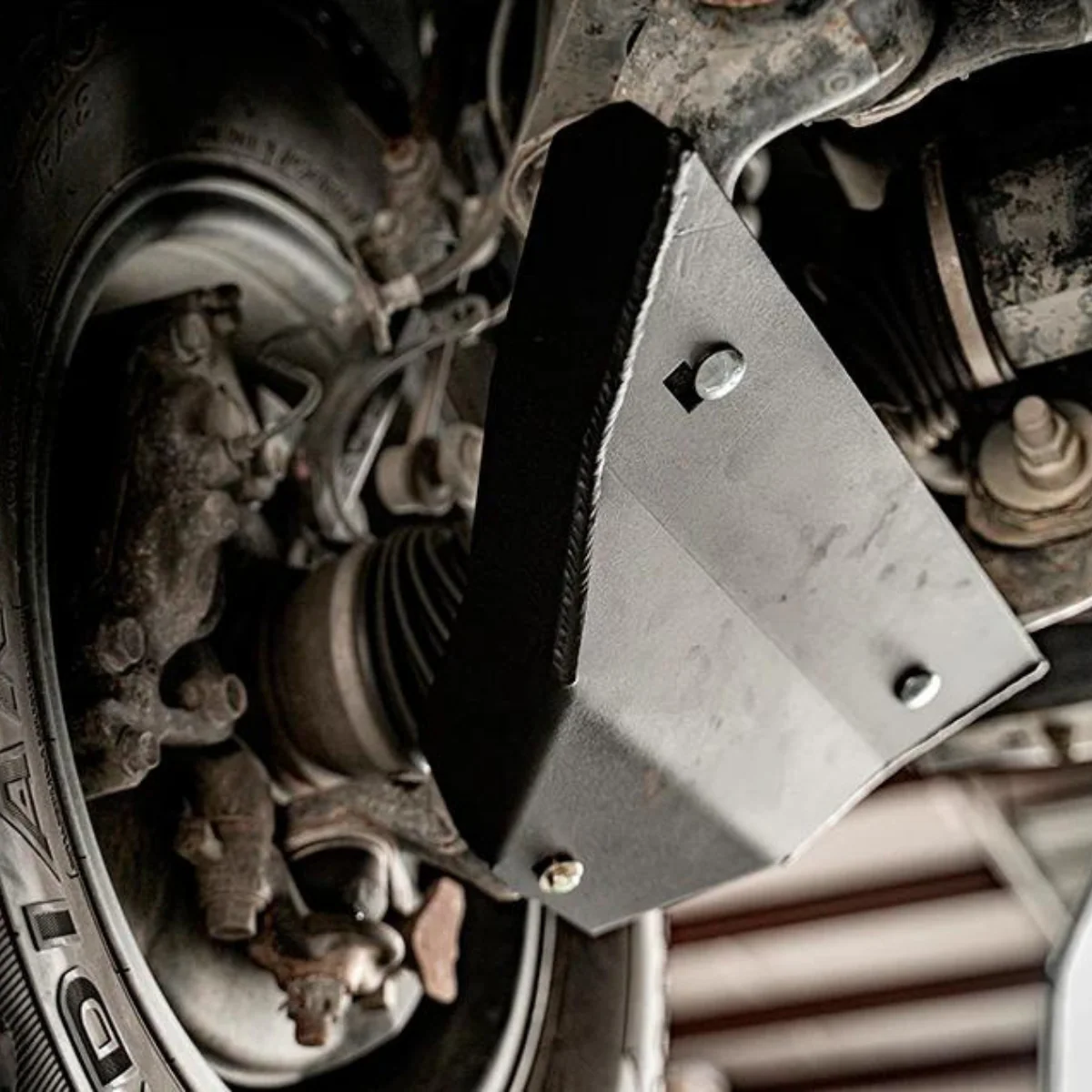 Cali Raised Lower Control Arm Skid Plate for Tacoma (2005-2023) - Image 3