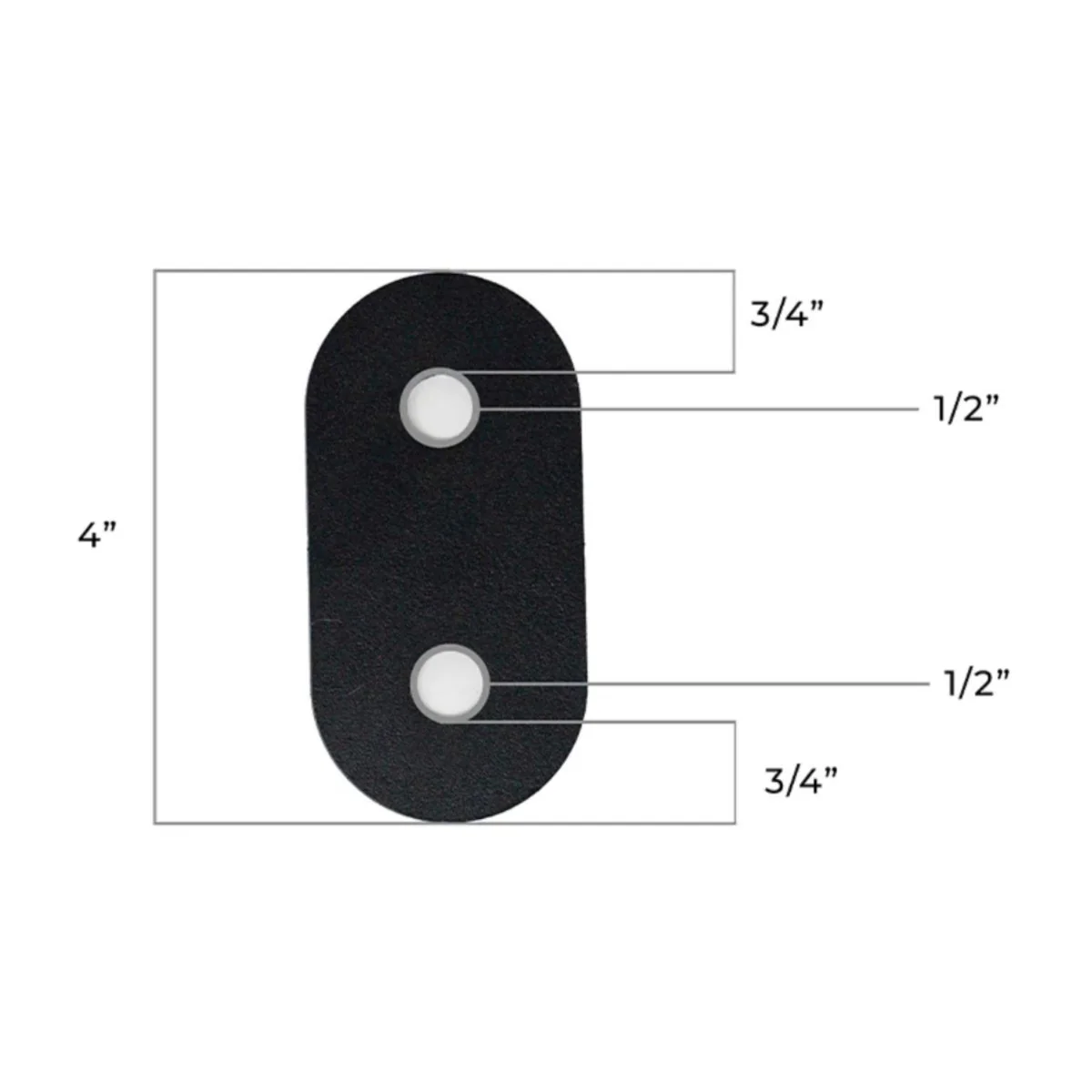 Cali Raised Recovery Board Mounts For Bed Rack - Image 3