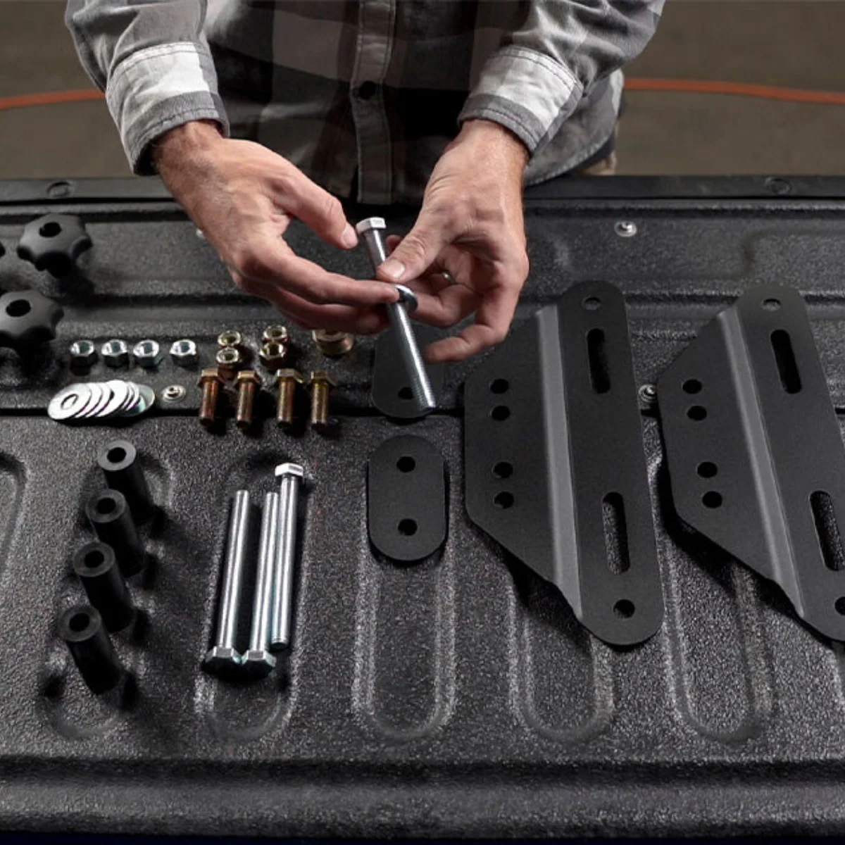 Cali Raised Recovery Board Mounts For Bed Rack - Image 9