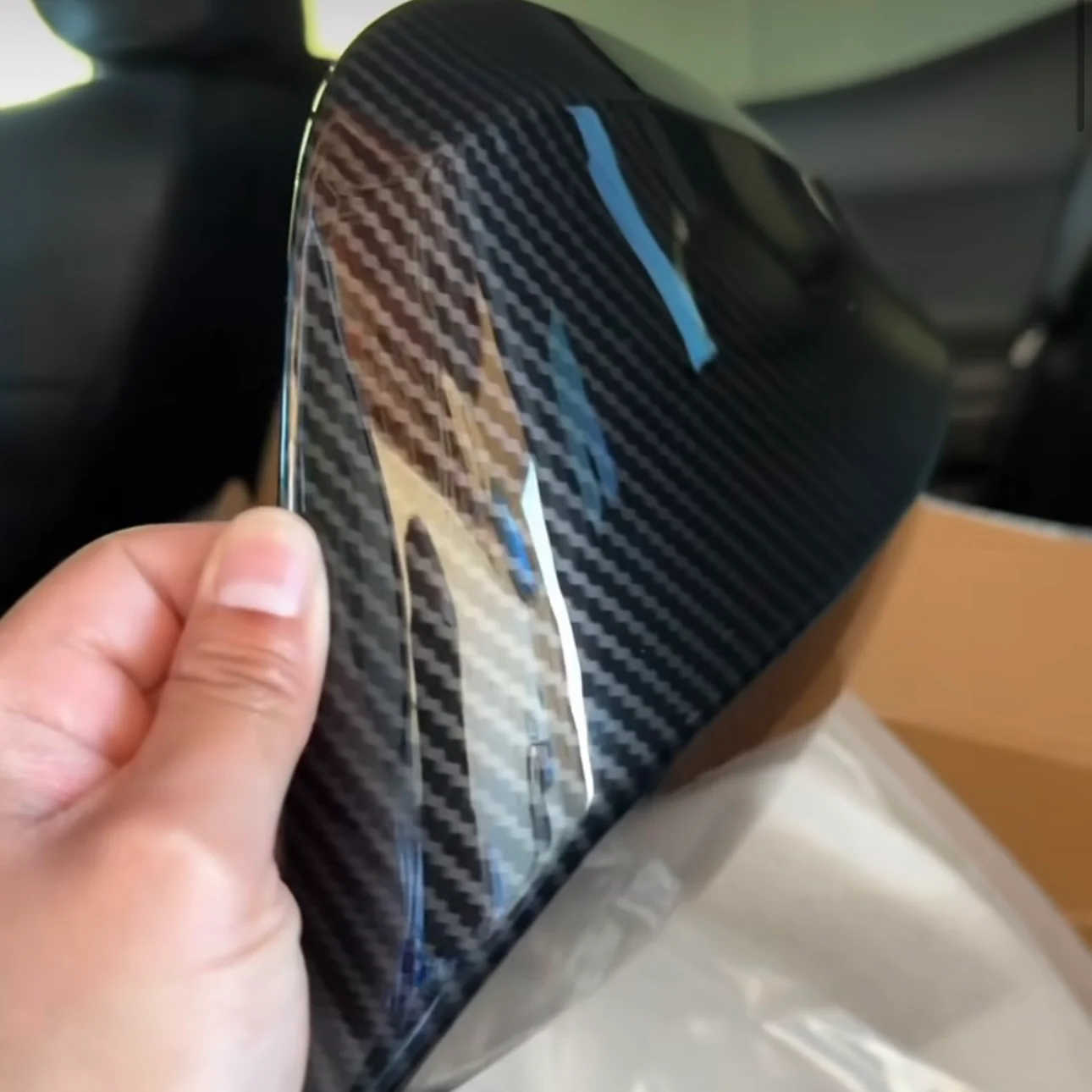 Carbon Fiber Mirror Caps for Tacoma (2016-2023) - Image 5