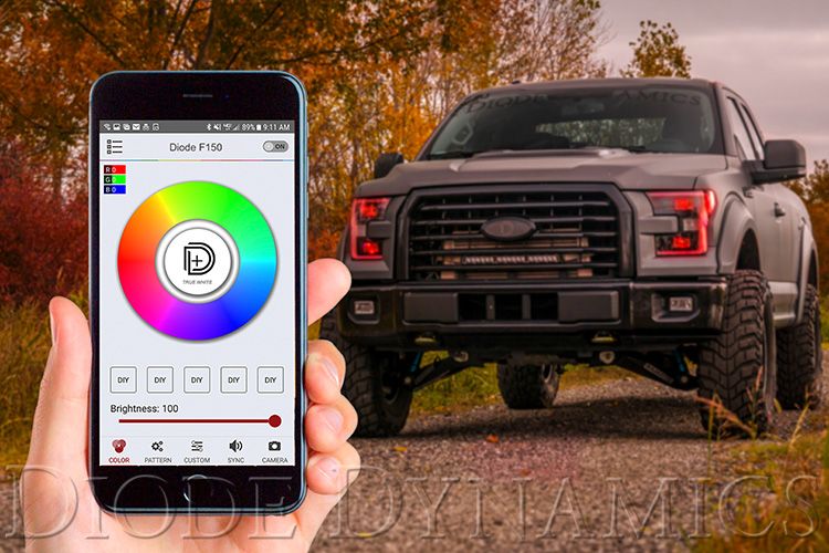 Diode Dynamics RGBW Multicolor LED Underglow Kit - Image 4