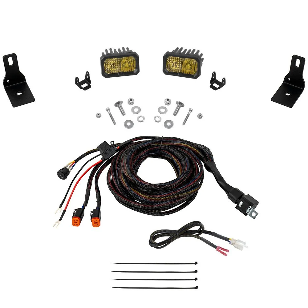 Diode Dynamics Stage Series Backlit Ditch Light Kit for Ford Maverick (2022-2024) - Image 11
