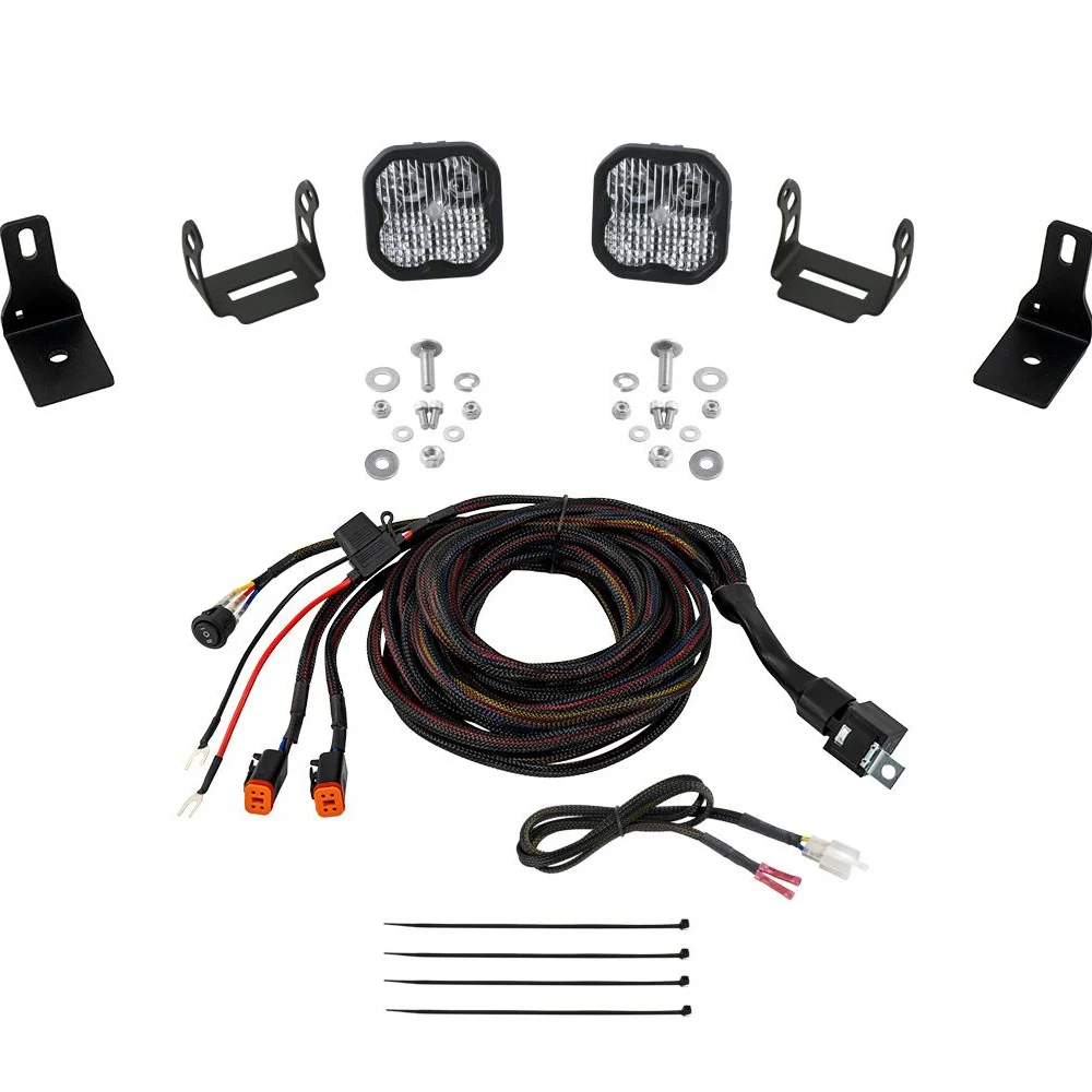 Diode Dynamics Stage Series Backlit Ditch Light Kit for Ford Maverick (2022-2024) - Image 12