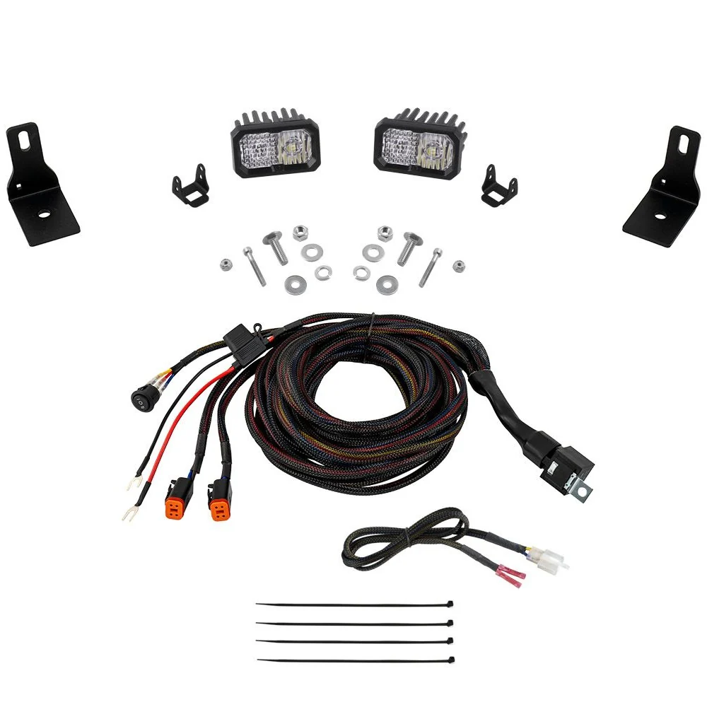 Diode Dynamics Stage Series Backlit Ditch Light Kit for Ford Maverick (2022-2024) - Image 13
