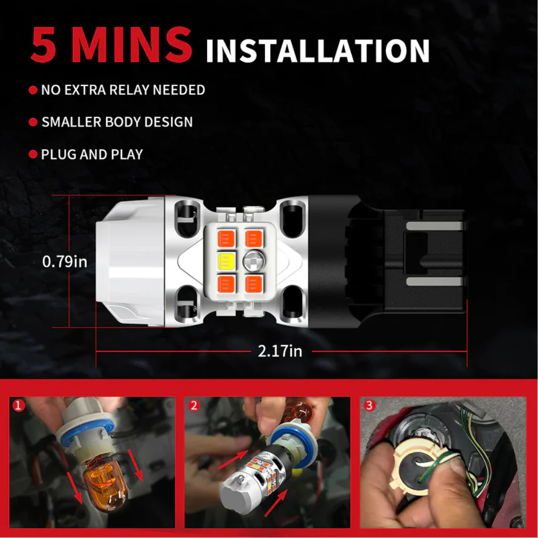 Lasfit LED Bulbs for GMC Canyon (2015-2022) - Image 23