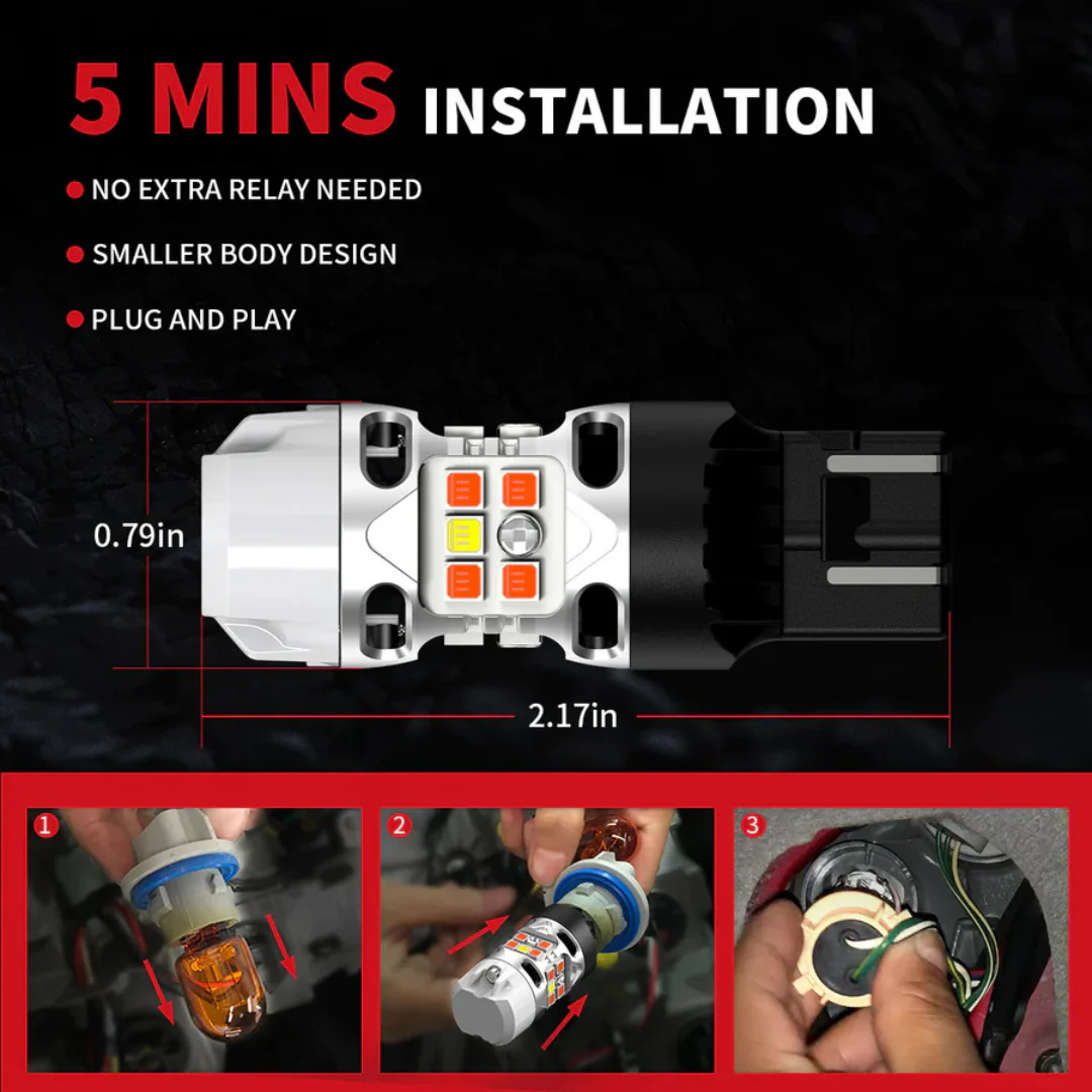 Lasfit LED Exterior Bulbs for Jeep Gladiator (2020-2024) - Image 20