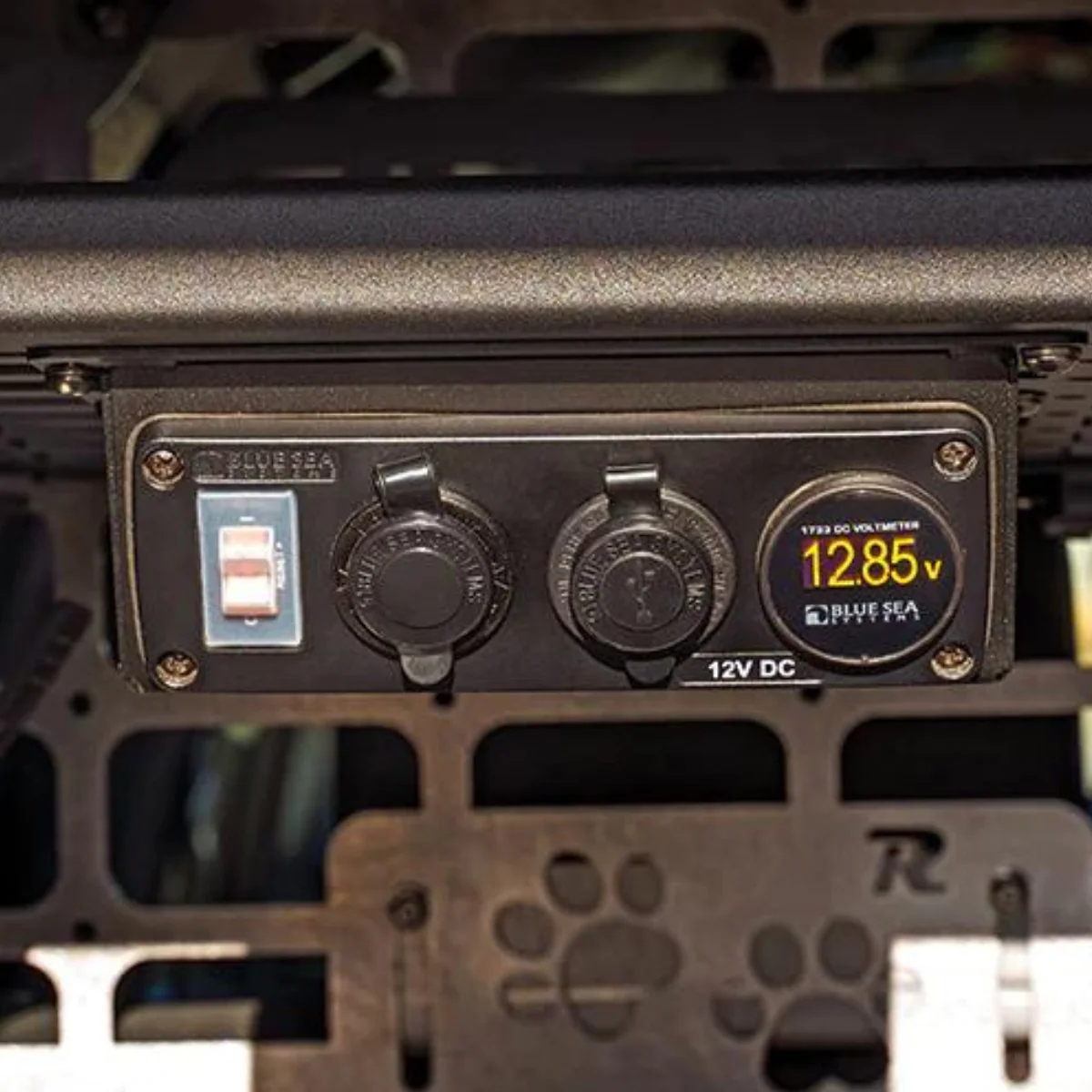 Rago Fabrication Blue Sea Systems 12v Accessory Panel Mount For 4Runner (2010-2023) - Image 11