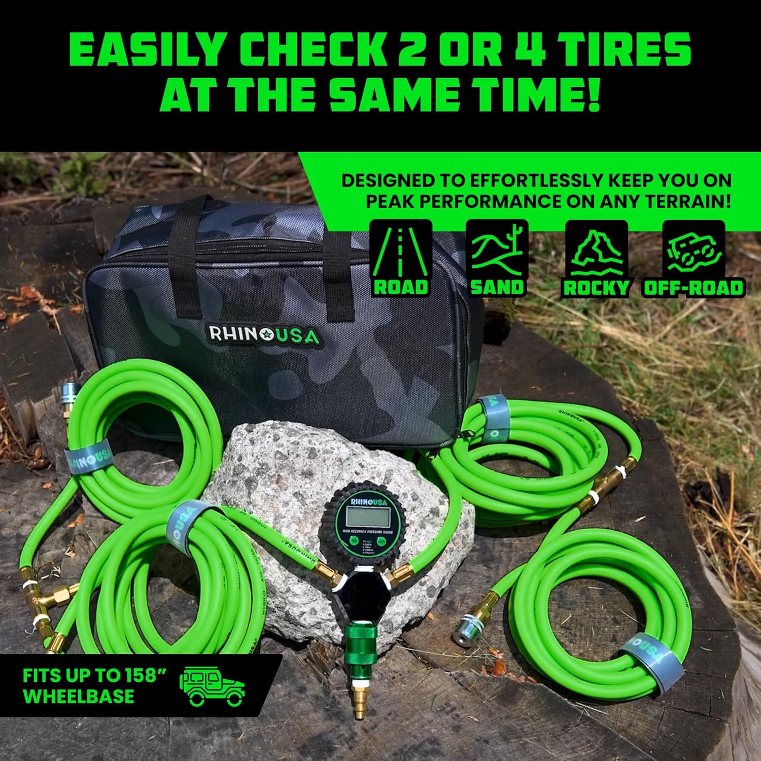 Rhino USA 4-Wheel Tire Inflation/Deflation System - Image 3
