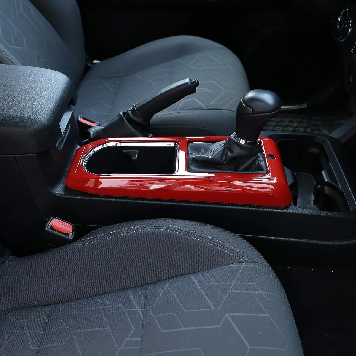 Shifter and Cup Holder Trim Cover for 2016-2023 Tacoma - Image 13