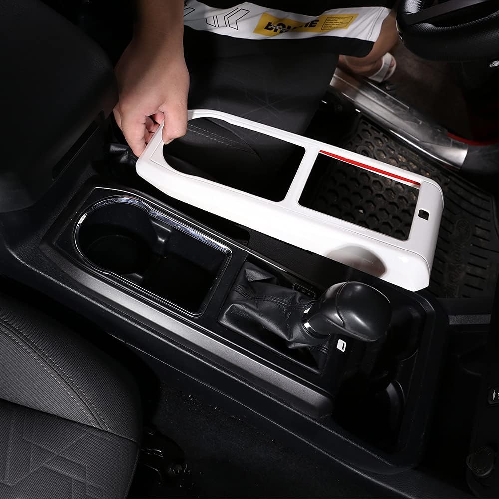 Shifter and Cup Holder Trim Cover for 2016-2023 Tacoma - Image 5