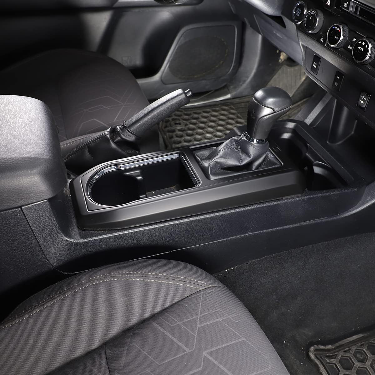 Shifter and Cup Holder Trim Cover for 2016-2023 Tacoma - Image 9