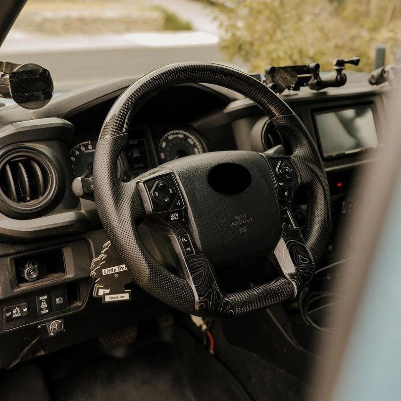 Steering Wheel Switch Control Cover for 2012-2023 Tacoma / 2014-2023 4Runner / 2014-2021 Tundra - Image 3