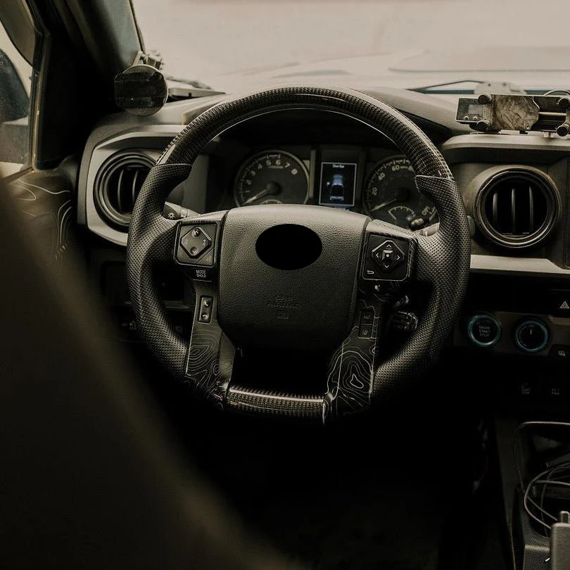 Steering Wheel Switch Control Cover for 2012-2023 Tacoma / 2014-2023 4Runner / 2014-2021 Tundra - Image 4