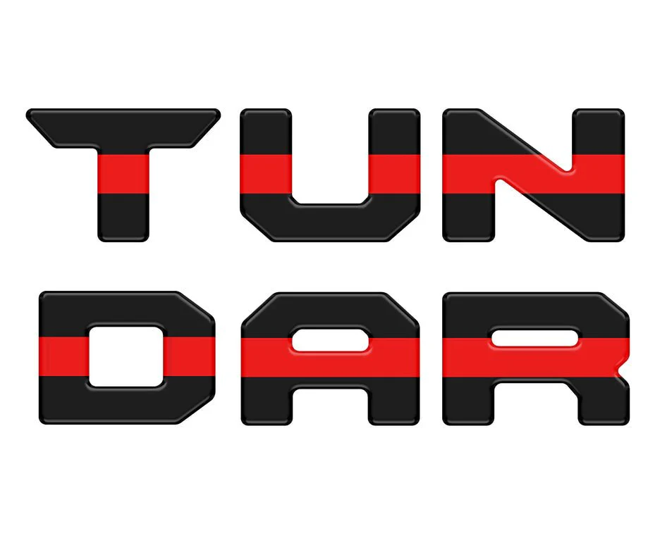 Tufskinz Bed Rail Letter Overlay for Tundra (2022-2026) - Image 22