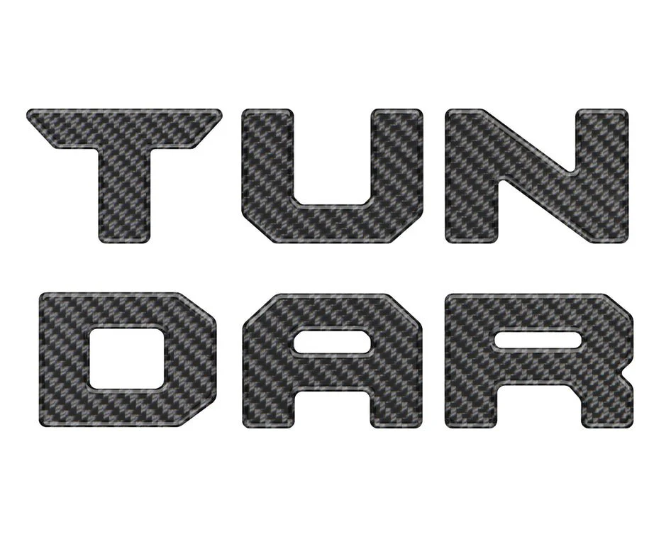 Tufskinz Bed Rail Letter Overlay for Tundra (2022-2026) - Image 4