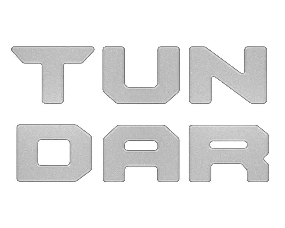 Tufskinz Bed Rail Letter Overlay for Tundra (2022-2026) - Image 7