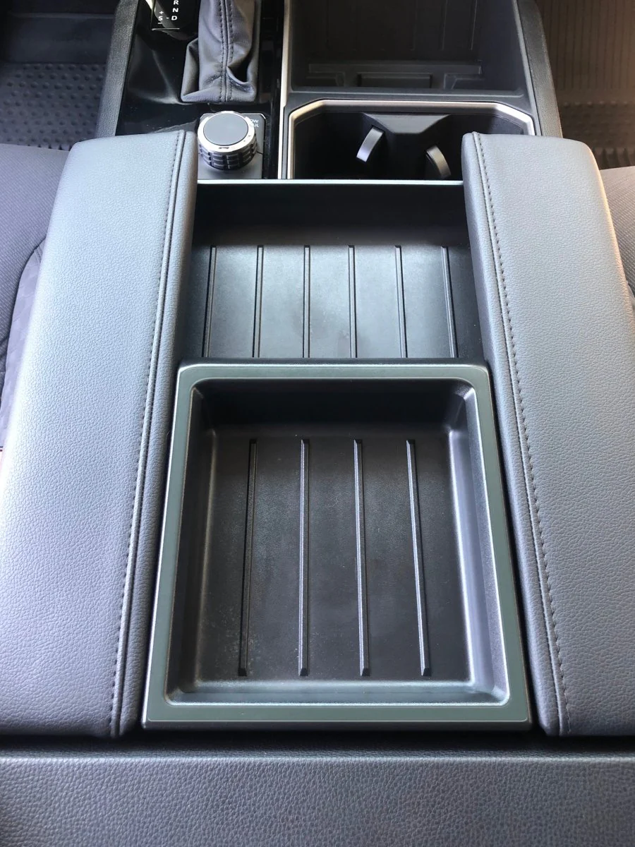 Tufskinz Center Console Compartment Accent Trim Overlay for Tundra (2022-2026) - Image 5