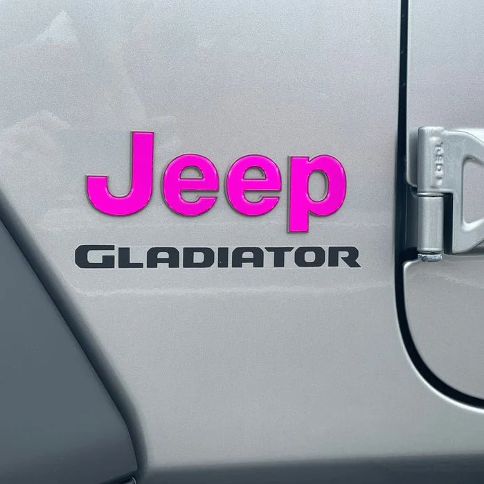 Tufskinz Driver/Passenger Emblem Overlays for Gladiator JT (2019-2024) - Image 10