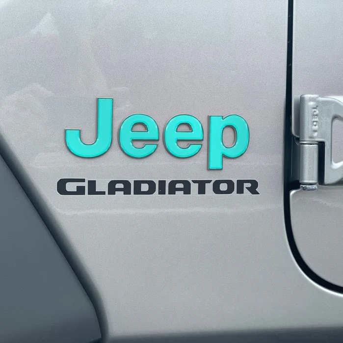 Tufskinz Driver/Passenger Emblem Overlays for Gladiator JT (2019-2024) - Image 16