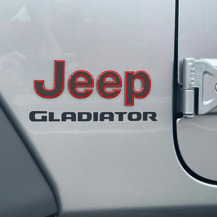Tufskinz Driver/Passenger Emblem Overlays for Gladiator JT (2019-2024) - Image 3