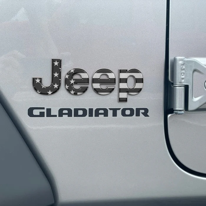 Tufskinz Driver/Passenger Emblem Overlays for Gladiator JT (2019-2024) - Image 4
