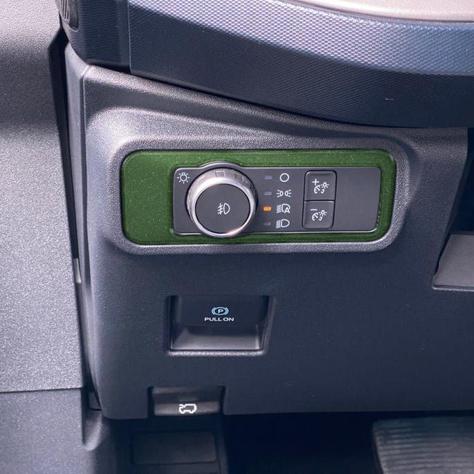 Tufskinz Headlight Switch Accent Overlay for Ford Bronco (2021-2026) - Image 8