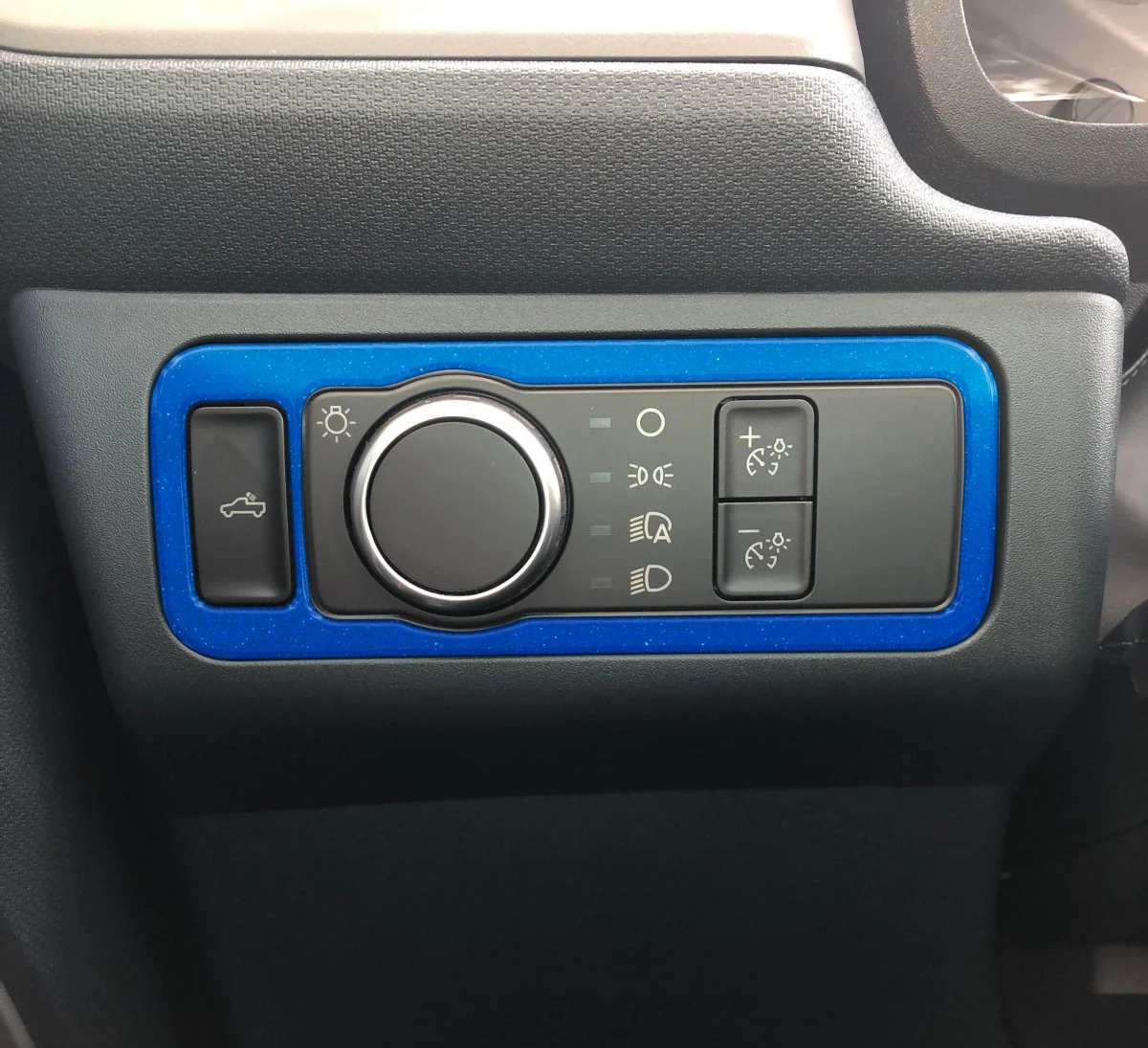 Tufskinz Headlight Switch Accent Trim for Ford Maverick (2022-2024) - Image 5