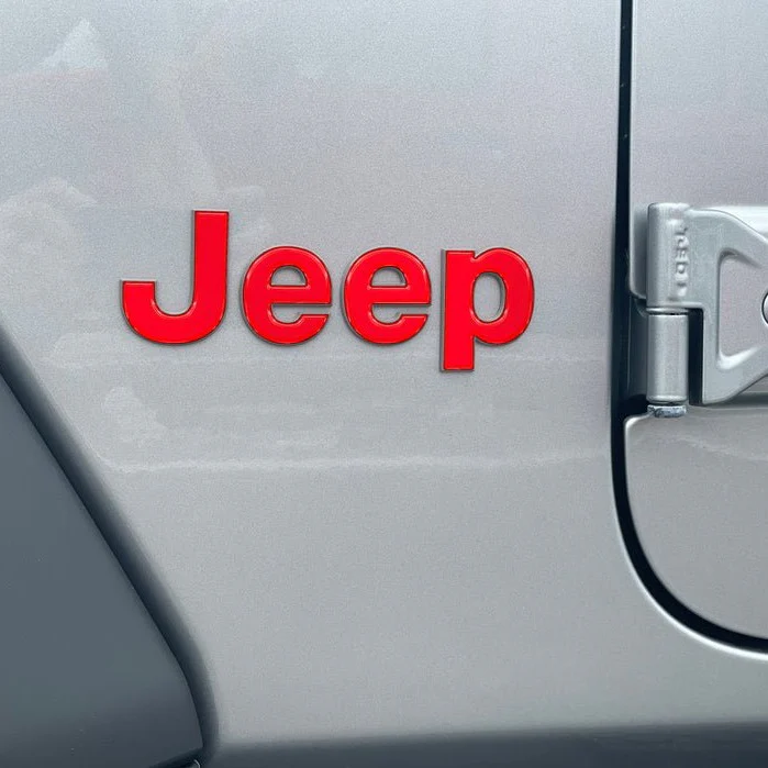 Tufskinz "Jeep" Driver/Passenger Overlays for Wrangler JL (2018-2024) - Image 10