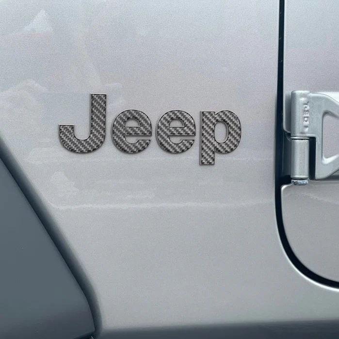 Tufskinz "Jeep" Driver/Passenger Overlays for Wrangler JL (2018-2024) - Image 7