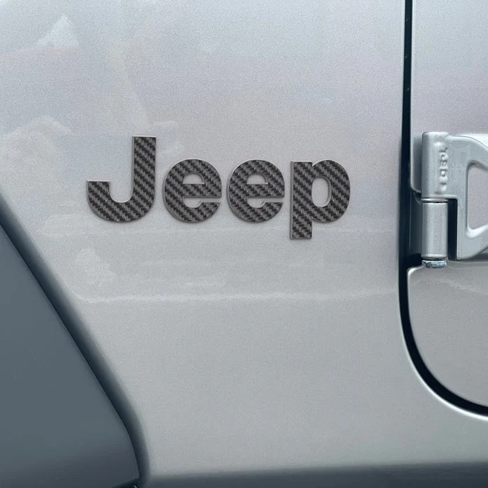 Tufskinz "Jeep" Driver/Passenger Overlays for Wrangler JL (2018-2024) - Image 8