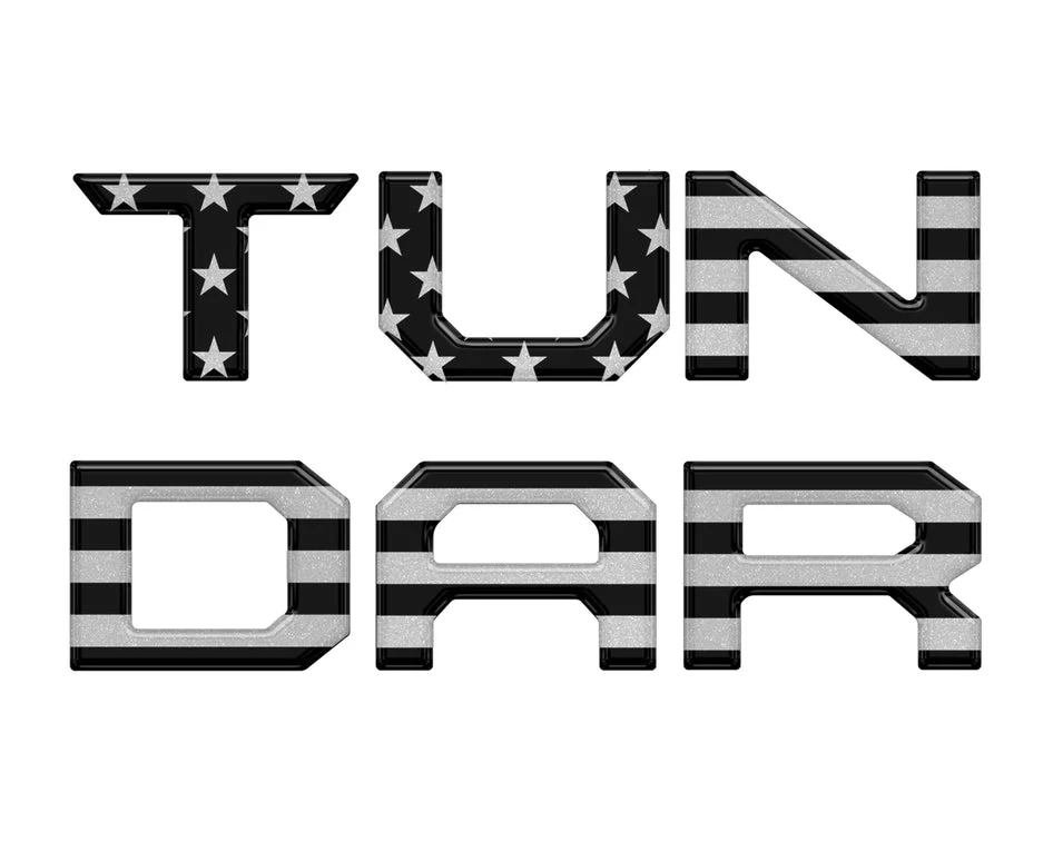 Tufskinz Tailgate Letter Inserts for Tundra (2022-2026) - Image 8