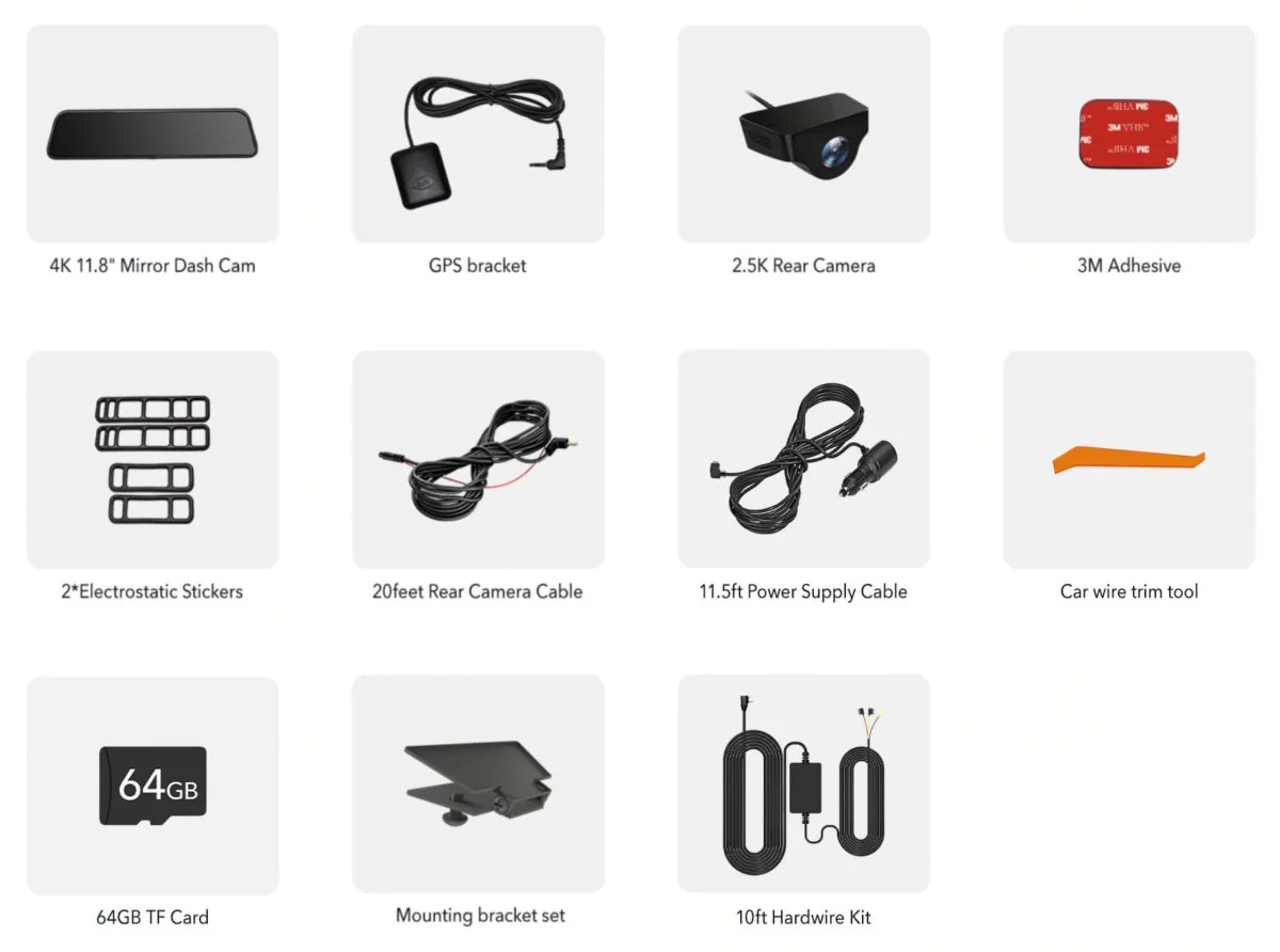 Wolfbox G900 Dash Cam - Image 11